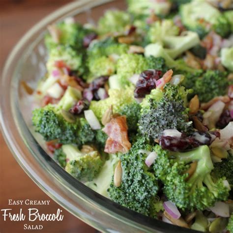 Easy Broccoli Salad With The Best Creamy Dressing Kitchen Cents