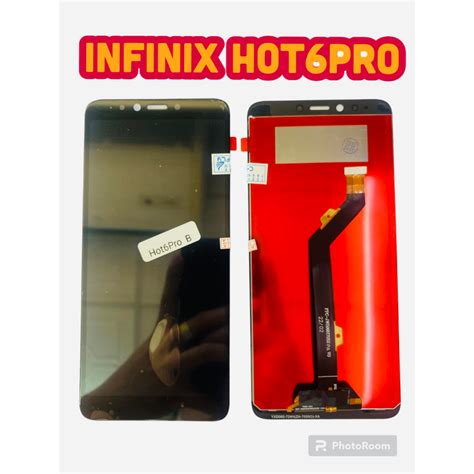 หนาจอ LCD ทชสกรน infinix hot Pro แท แถมฟมลกระจกกนรอย กาว ไขควง Shopee Thailand