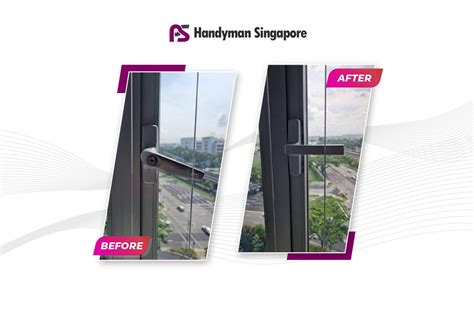 Install Window Handle In Tampines Ps Handyman Singapore