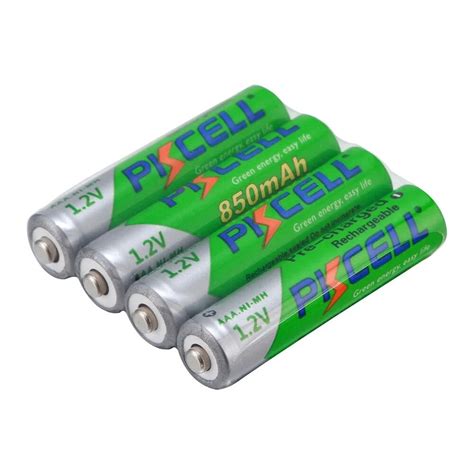 Pcs Lot Pkcell V A Nimh Mah Aaa Rechargeable Battery Aaa