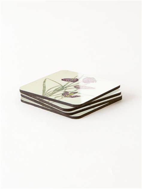 Fritillaria Charles Rennie Mackintosh Coasters Set Of By