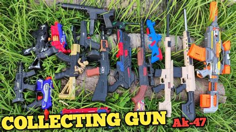 Collecting Gun Ak Blaster Gun Rk Rifle Akm Rifle M Sniper