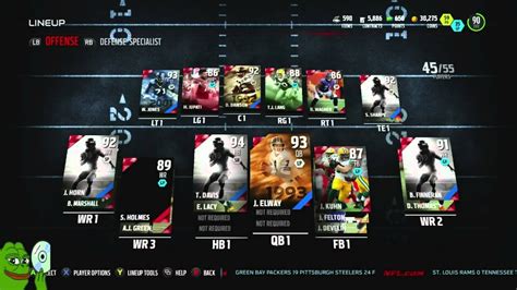 Madden 16 Ultimate Team Worlds First 91 Overall 4 New Elites Xbox