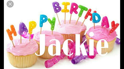 Happy Birthday Jackie Cake