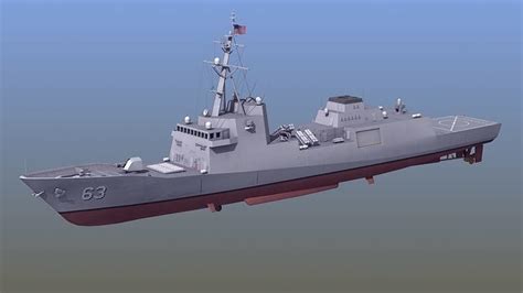 3D model FFG-63 Constellation Class Frigate VR / AR / low-poly | CGTrader