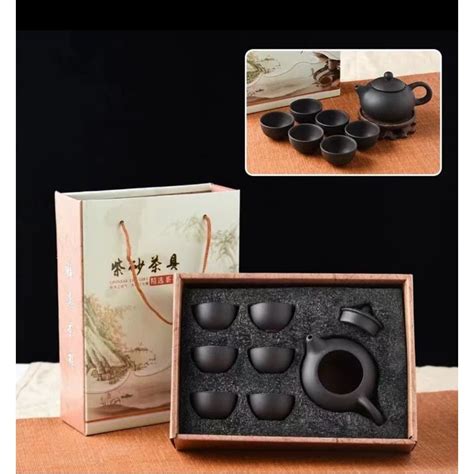 Jual Aveline Chinese Teapot Set Cup Cangkir Set Teh China Travel Set