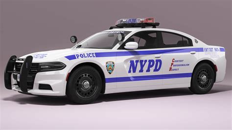 Dodge Charger NYPD - 3D Model by 3dacuvision