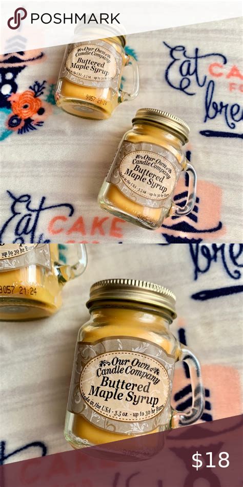 🥞 Buttered Maple Syrup Mason Jar Candles 🥞 🥞 Buttered Maple Syrup Mason Jar Candles 🥞 New Buyer