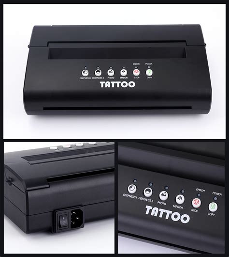 Tattoo Transfer Thermal Copier Machine Stencil Printer For Drawing