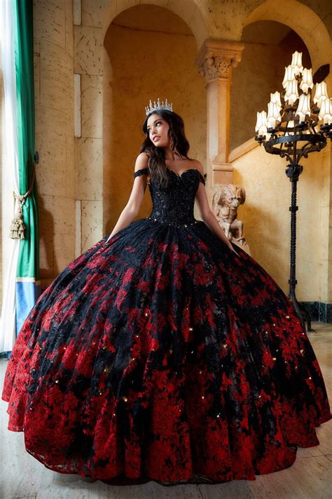 Princesa By Ariana Vara Pr12275 Quinceanera Dress In 2022 Red Quinceanera Dresses Sweet 15