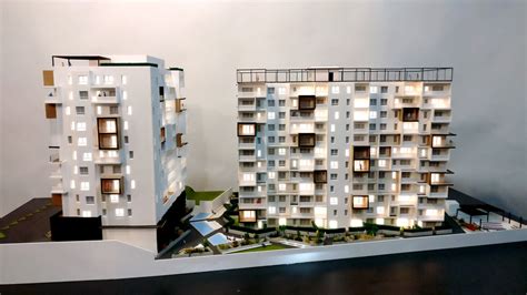 Architectural Scale Model For Residential Project Architectural Scale