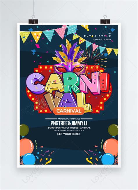 Carnival Posters Template