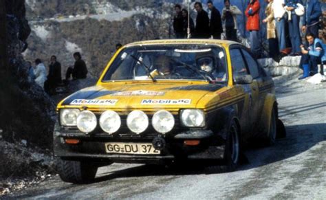 Opel Kadett Gt E Rallye Automobile De Monte Carlo R Hrl Pitz