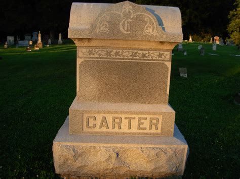 Thomas Bailey Carter M Morial Find A Grave