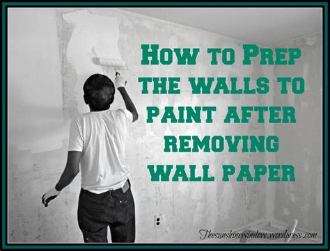 How To Remove Wallpaper Sizing Before Painting Unminifycode