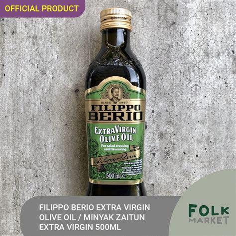 Jual FILIPPO BERIO Extra Virgin Pure Olive Oil Minyak Zaitun 500 Ml