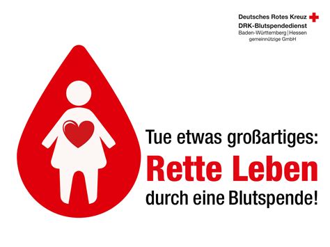 Leben Retten Durch Eine Blutspende Beim Drk Ortsverein