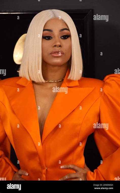 Hennessy Carolina Arrives At The 61st Annual Grammy Awards Red Carpet