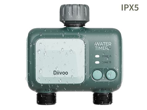 Amazon Diivoo Smart Sprinkler Timer 2 Zone 2 4GHz WiFi Water Hose