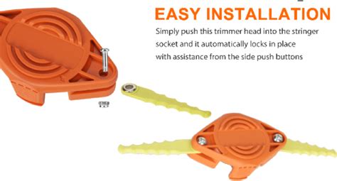 Eyoloty Wa0010 Replacement Trimmer Line Blades Compatible With Worx