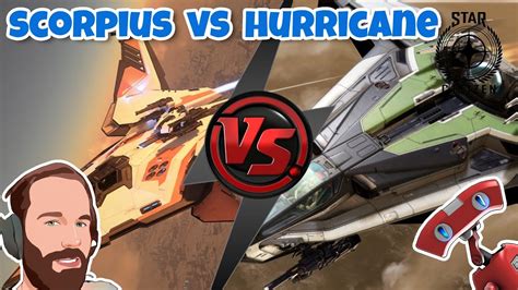 Star Citizen Versus Rsi Scorpius Vs Anvil Hurricane Youtube