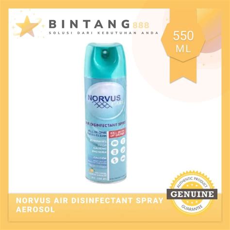 NORVUS Air Disinfectant Spray Aerosol Lazada Indonesia