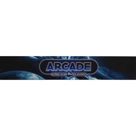 Arcade Mame Marquee Bargain Bin 44625 Inches Wide X 7875 Tall