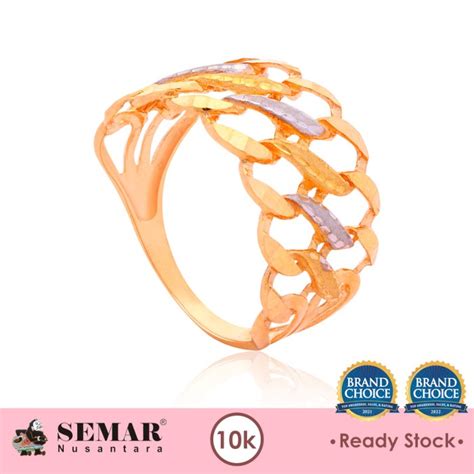 Jual Cincin Emas Zoya Classic Gold K Semar Nusantara Shopee Indonesia