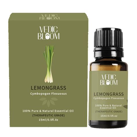 Vedic Bloom Natural Lemongrass Essential Oil Ml At Rs