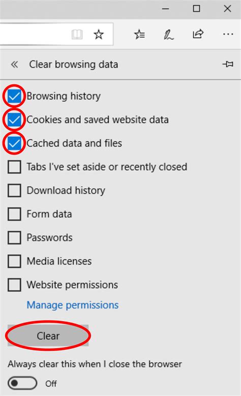 how to browser cache clear 1