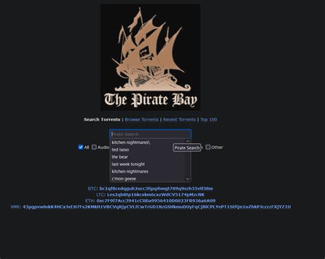 Clear Piratebay Query List From Drop Down Menu Can Anyone Tell Me How To Delete The List Of