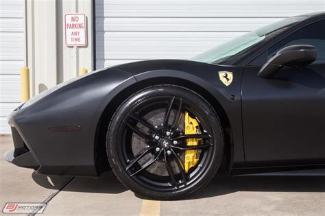 Used 2017 Ferrari 488 GTB Matte Black For Sale (Special Pricing) | BJ ...