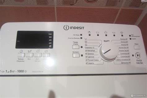 Стиральная машина Indesit ITW D 51052 W RF - «вертикальная стиральная ...