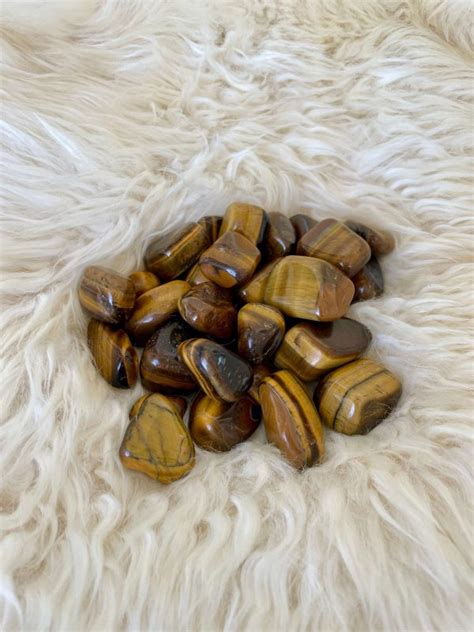 Tiger Eye Tumbled Stone Uplift Rituals