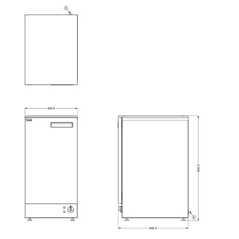 Lincat Panther PLH Mm Wide Static Hot Cupboard Catering Appliance Superstore