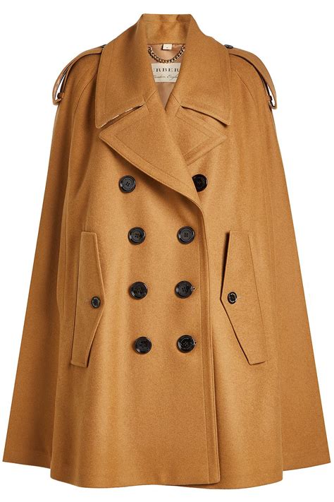 Lyst - Burberry Wool Cape 