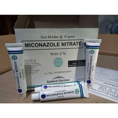 Jual Salep Miconazole Nitrate Gram Krim Salep Kulit Gatal Gatal