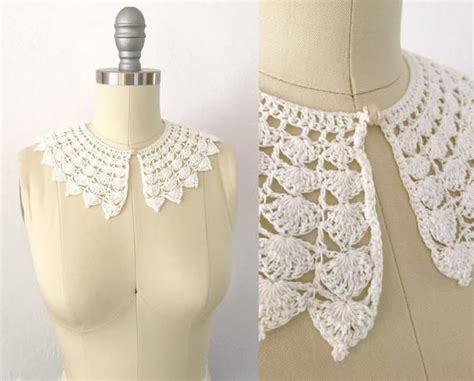 Vintage Removable Detachable Collar Accessory Wedding Etsy Vintage