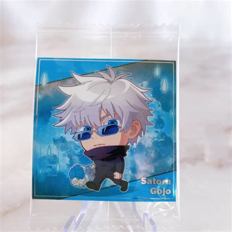 JUJUTSU KAISEN SATORU Gojo Chibi Deformed Wafer Sticker 4 08 From