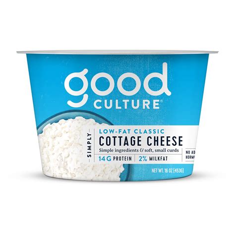 Good Culture Low Fat Cottage Cheese Classic 16oz Freshdirect