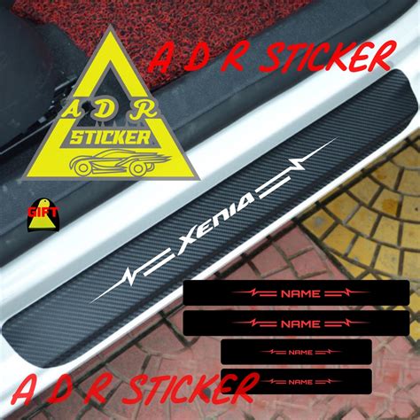 Jual Pecs Stiker Carbon D Stiker Pengaman Pintu Mobil Daihatsu Xenia