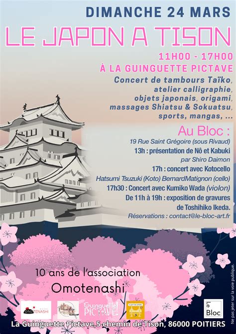Le Japon à Tison, rendez-vous avec la culture japonaise le 24 mars à l