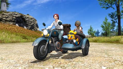 Final Fantasy Xiv Garlond Gl Is Motorcycle Mount Available Siliconera