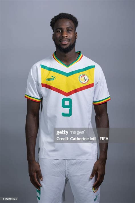 Boulaye Dia of Senegal poses during the official FIFA World Cup Qatar ...