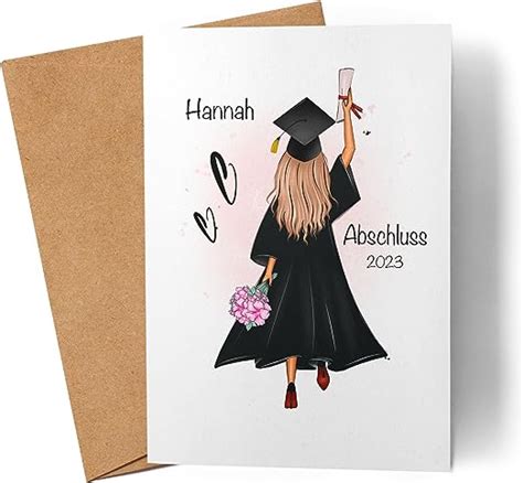 Kiddle Design Bachelor Master Abitur 2023 Karte Abschluss Geschenk