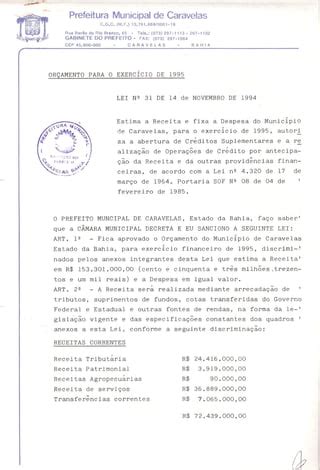 Lei Municipal 031 1994 De 14 De Novembro De 1994 PDF