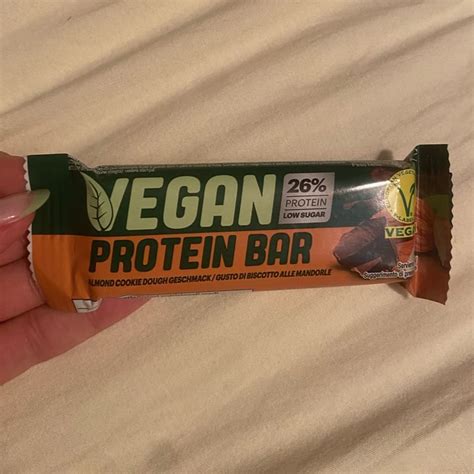 Vegan Protein Bar Almond Cookie Dough Geschmack Gusto Di Biscotto