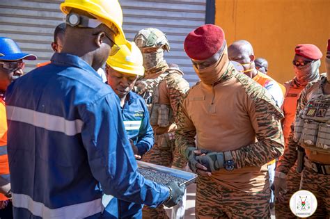 Secteur Minier Au Burkina Le Capitaine Ibrahim Traor Lance Les