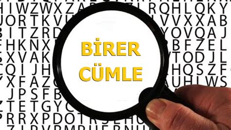 Cümle Ne Demek Kısa Cümle Örnekleri Yaşam