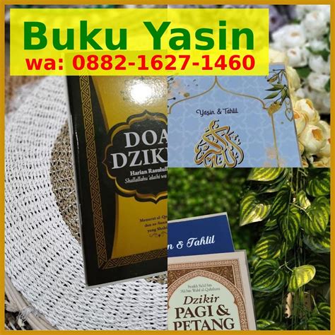 Cetak Buku Yasin Pontianak Ô882 1627 1Ꮞ6Ô wa Pabrik Buku Yasin Diskon